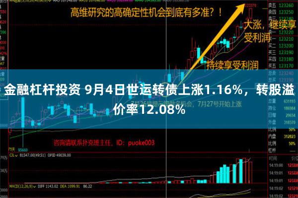 金融杠杆投资 9月4日世运转债上涨1.16%，转股溢价率12.08%