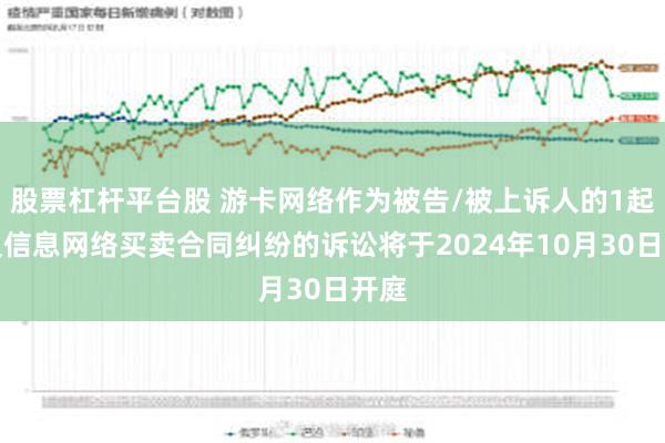 股票杠杆平台股 游卡网络作为被告/被上诉人的1起涉及信息网络买卖合同纠纷的诉讼将于2024年10月30日开庭