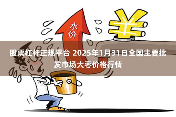 股票杠杆正规平台 2025年1月31日全国主要批发市场大枣价格行情